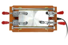 Preheater, LCD Screen Separator Bakku BK-948A 250W with Display and Temperature Setting 50&deg; - 200&deg; (Plate Size 19 cm x 10 cm)