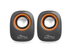 Speaker Set Media-Tech MT3137W IBO 3.5mm with 6W USB Power White