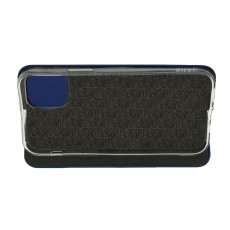 Book Case Ancus Magnetic Curve for Apple iPhone 12 / iPhone 12 Pro TPU Dark Blue