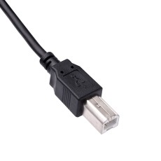USB Data Akyga AK-USB-04 Cable A Male to B Male 1,8m Black