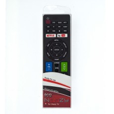 Remote Control Noozy RC13 for Sharp TV Ready to Use Without Set Up