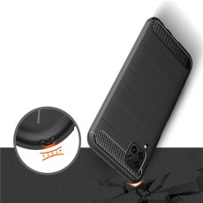 Case TPU Ancus Carbon Series for Samsung SM-M315F Galaxy M31 Black