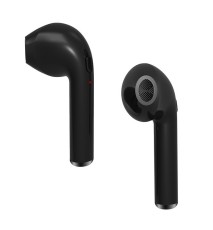 Wireless Hands Free Media-Tech MT3589K R-Phones TWS V.4.2 Black with Control Button in each earphone