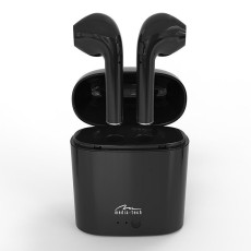 Wireless Hands Free Media-Tech MT3589K R-Phones TWS V.4.2 Black with Control Button in each earphone