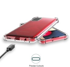 &Theta;ή&kappa;&eta; TPU Ancus Shock Proof for Samsung A02 A022F A02s A025F M02S M025F Transparent