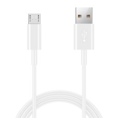 Data Cable Ancus Flow E44 USB &sigma;&epsilon; Micro-USB 2.0A 480Mbps Data Transfer 1m White