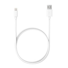 Data Cable Ancus Flow E44 USB &sigma;&epsilon; Lightning 2.0A Data Transfer 480Mbp 1m White