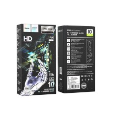 Tempered Glass Hoco G6 Instant Full Screen High-Definition HD 2.5D for Apple iPhone 13 mini Black 10 Pcs Set