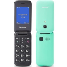 Panasonic KX-TU400EXC &Tau;urquoise  2.4" MicroSD, Bluetooth, Camera with Large Buttons and SOS Button