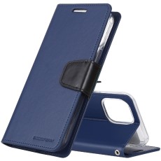 Book Case Goospery Sonata Diary Case for Apple iPhone 12 Pro Max Navy-Black