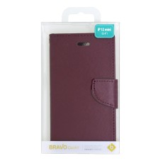 Book Case Goospery Bravo Diary for Apple iPhone 12 Mini Bordeaux