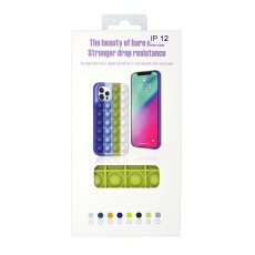 TPU Case Ancus TPU Pop It for Apple iPhone 12 / 12 Pro Green