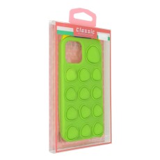 Case Ancus TPU Pop It with Strap &gamma;&iota;&alpha; Apple iPhone 13 Pro Max  Green with Design and Cord