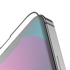 Tempered Glass Hoco G8 3D Full Screen Fine Edge Anti-Fall for Apple iPhone 13 mini Black Set 10 pcs.