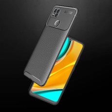 Case Ancus AutoFocus Carbon Fiber &gamma;&iota;&alpha; Xiaomi Redmi 9C Black