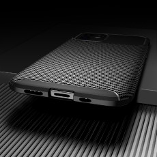 Case Ancus AutoFocus Carbon Fiber &gamma;&iota;&alpha; Apple iPhone 12 Mini Black