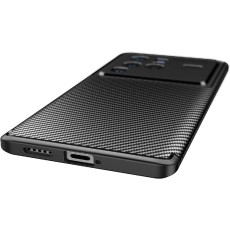 Case Ancus AutoFocus Carbon Fiber &gamma;&iota;&alpha; Vivo X80 Black