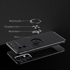Case Ancus Autofocus Shockproof with Ring Holder &gamma;&iota;&alpha; Samsung SM-A336B Galaxy A33 5G Black