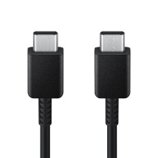 Data Cable Samsung EP-DX310JBEGEU USB-C to USB-C Black Original 3A 1.8m