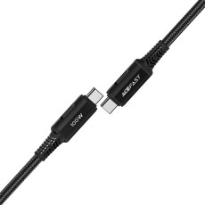 Data Cable Acefast C4-03 USB-C to USB-C Braided 5.0A 100W 2m Black