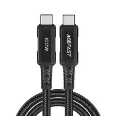 Data Cable Acefast C4-03 USB-C to USB-C Braided 5.0A 100W 2m Black