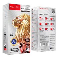 Tempered Glass Hoco G9 Full Screen H  for Apple iPhone 14 Plus/ Iphone 13 Pro Max Set 25Pcs