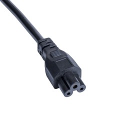 Power Cable Akyga AK-AG-02A British CCA BS 1363 (Typ G) / IEC C5 UK  250V/10A Black 1.5m