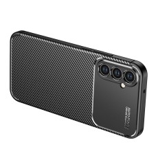 Case Ancus AutoFocus Carbon Fiber &gamma;&iota;&alpha; Samsung SM-A346 Galaxy A34 5G Black