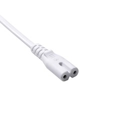 Power Cable for Notebook Akyga AK-RD-06A Eight CCA CEE 7/16 / IEC C7 White1.5m