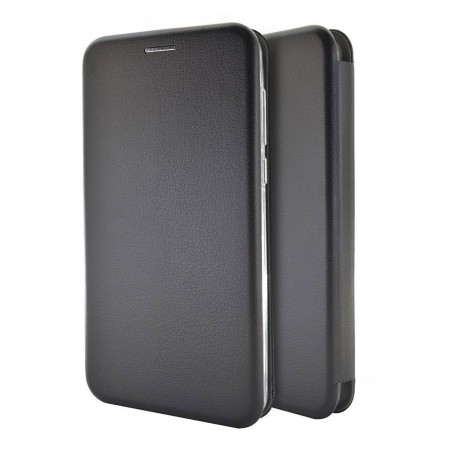 Book Case Ancus Magnetic Curve for Xiaomi Redmi A1 A2TPU Black