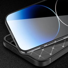 Case Ancus AutoFocus Carbon Fiber &gamma;&iota;&alpha; Apple iPhone 15 Black