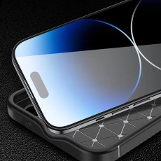 Case Ancus AutoFocus Carbon Fiber &gamma;&iota;&alpha; Apple iPhone 15 Pro Black