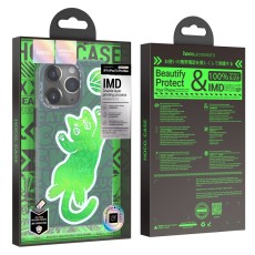 Case Hoco Cool Me Series for Apple iPhone 14 Pro Max 3D Cat