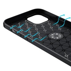 Case Ancus AutoFocus Shock Proof with Ring Holder &gamma;&iota;&alpha; Apple iPhone 15 Black