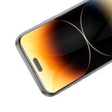 Tempered Glass Hoco Premium Series A34 9D Large Arc Dustproof Anti-glare 0.4mm &gamma;&iota;&alpha; Apple iPhone 15 Pro