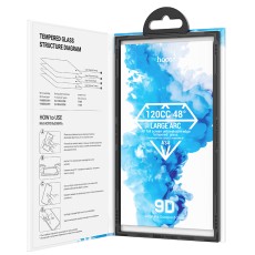 Tempered Glass Hoco Premium Series A34 9D Large Arc Dustproof Anti-glare 0.4mm &gamma;&iota;&alpha; Apple iPhone 15 Pro Max