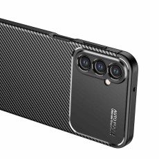 Case Ancus AutoFocus Carbon Fiber &gamma;&iota;&alpha; Samsung SM-A245F &Alpha;24 4G Black