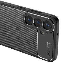 Case Ancus AutoFocus Carbon Fiber &gamma;&iota;&alpha; Samsung SM-S921B Galaxy S24 5G Black