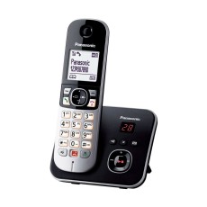 Panasonic KX-TG6861GRB Cordless Digital Phone with Call Barring and Answering Machine Black. It has various functions to protect against unwanted calls - Block unwanted calls with 1000-item block list, call block key, ring categories, unknown call indica