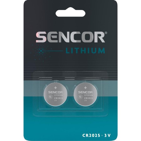 Buttoncell Lithium Sencor SBA CR2025 Pcs. 2