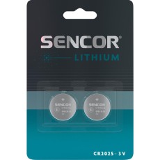Buttoncell Lithium Sencor SBA CR2025 Pcs. 2