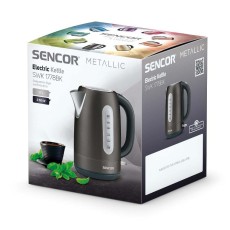 Electric Kettle 1,7lt Metallic Sencor SWK 1778BK Black