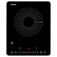 Portable Induction Cooker Single 2000W Ulrtaflat Sencor SCP 3701BK Black