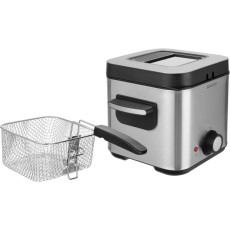 Deep Fryer with Temperature Control Capacity 1.5 lt 900W Sencor SFR 6200SS Silver