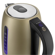 Electric Kettle 1.7lt with Temperature Selection 2150W Stainless Steel Sencor SWK 7707CH Champagne