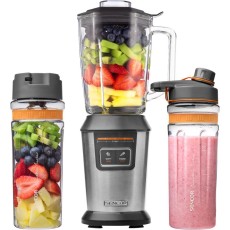 Blender Set Smoothie Maker 600ml 500W Sencor SBL 7550SS Silver