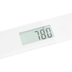 Kitchen Scale 5Kg LCD Screen UltraSlim Glass Sencor SKS 5030WH White