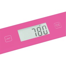 Kitchen Scale 5Kg LCD Screen UltraSlim Glass Sencor SKS 5038RS Pink