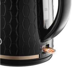 Electric Kettle 1,7lt 3D Pattern Design Sencor SWK 7201BK Black