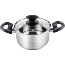 Casserole LEGER SS 16x9.5cm 1.8lt Stainless steel Lamart LTB1695 Silver